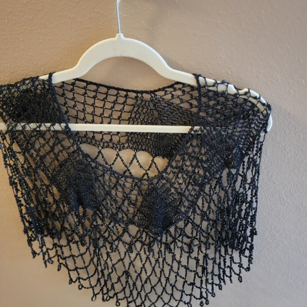 Beaded shawl - one size